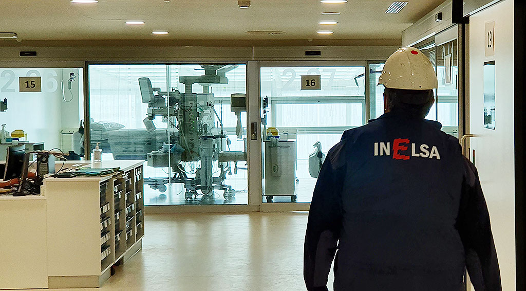 Inelsa instalaciones eléctricas quirófano Txagorritxu